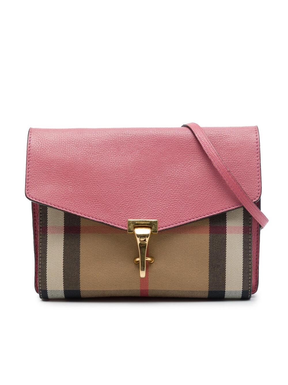 Burberry Small Leather And House Check #360324B46B